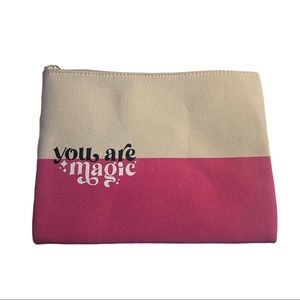 Canvas Cosmetic Pouch